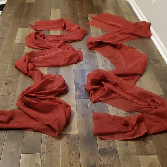 Other - Two lengths of sheer fabric